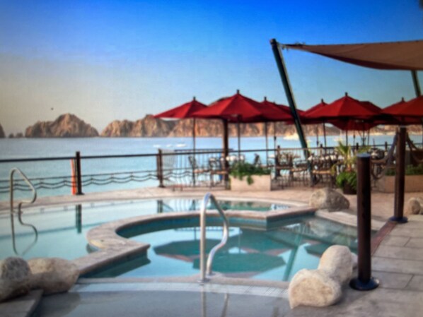 Außenpool, beheizter Pool