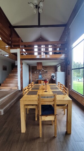 Dining - House with beautiful view (Déleg)