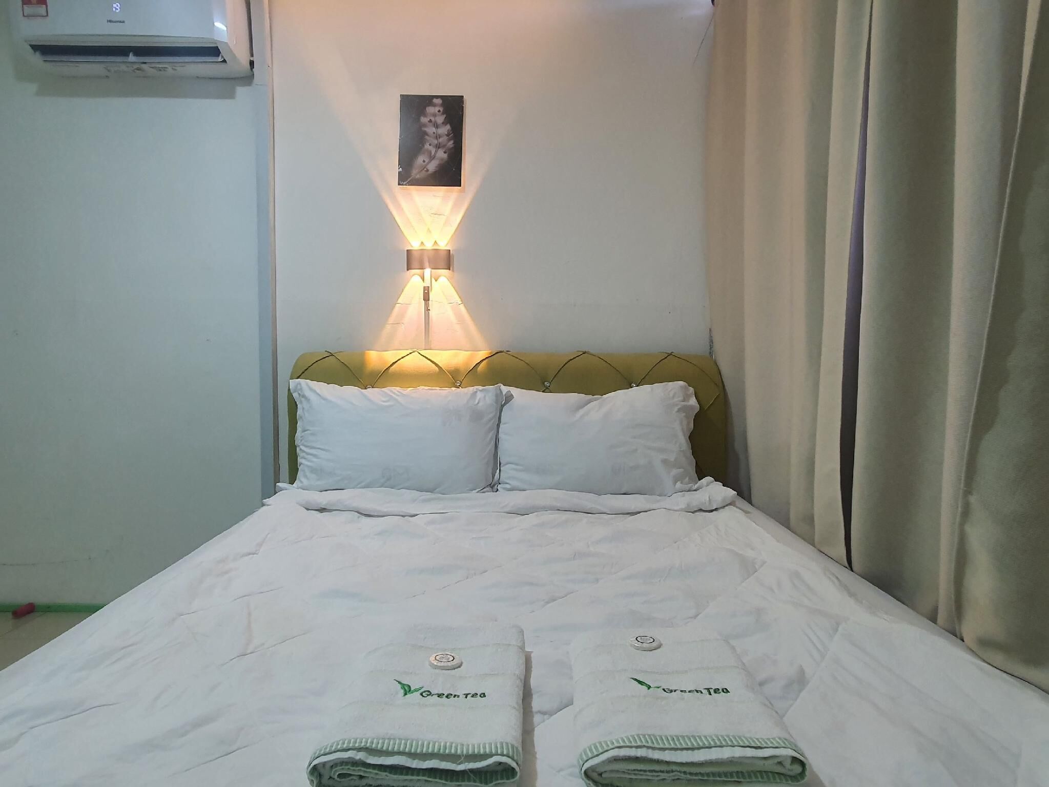 Habitación, baño compartido | Ropa de cama