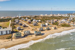 Enjoy stunning ocean views from this beachfront home.