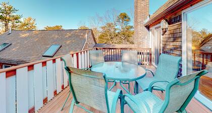 Expansive, dog-friendly home with private hot tub, sauna, decks & great location