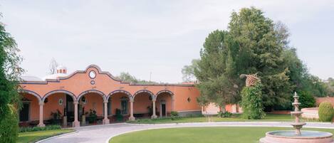 Voorkant van accommodatie