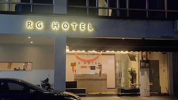Mặt tiền nơi lưu trú