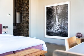 Habitación de lujo doble | Ropa de cama de alta calidad y decoración individual