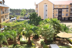 Façana frontal de l'allotjament