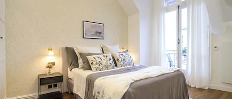 1 soverom, strykejern/-brett, wi-fi og sengetøy