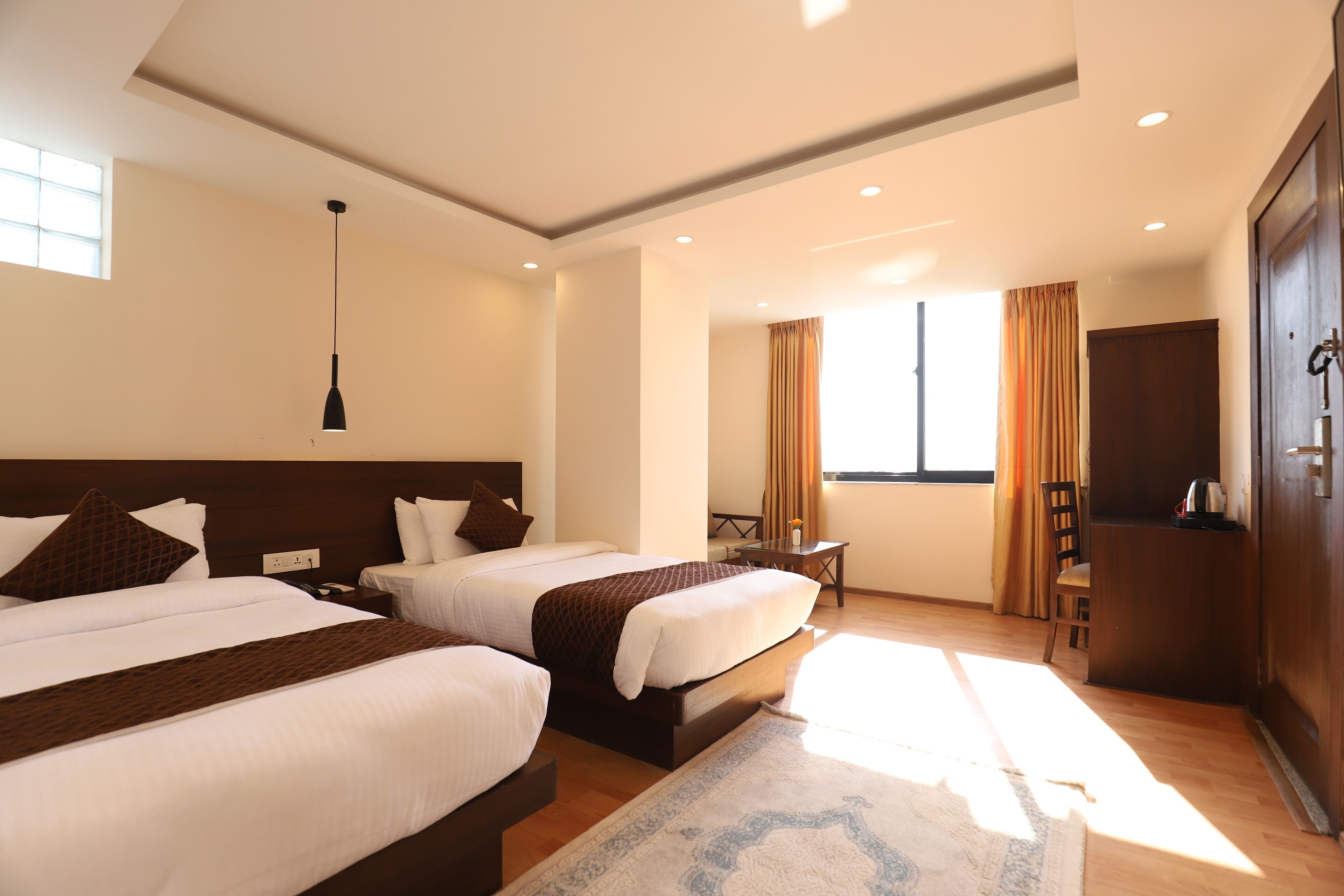 deluxe twin room | view from room