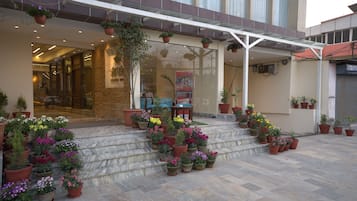 Fachada de la propiedad