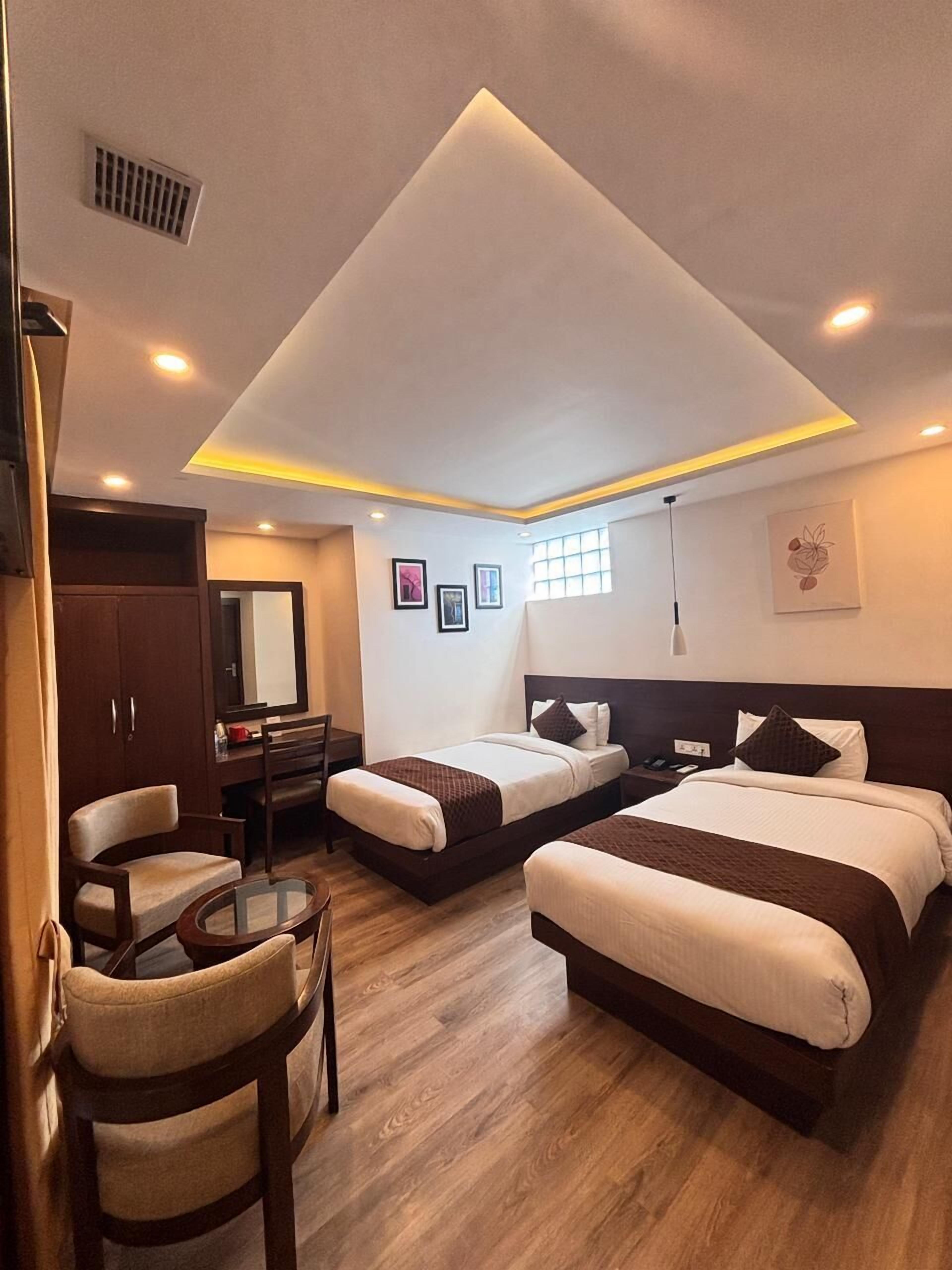 Habitación estándar doble | Sábanas de algodón egipcio y ropa de cama de alta calidad