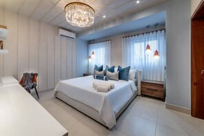 2 dormitorios, tabla de planchar con plancha, wifi gratis y ropa de cama