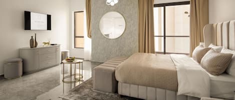 1 bedroom, in-room safe, iron/ironing board, free WiFi