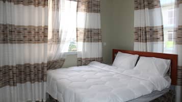 3 dormitorios, ropa de cama, accesible en silla de ruedas