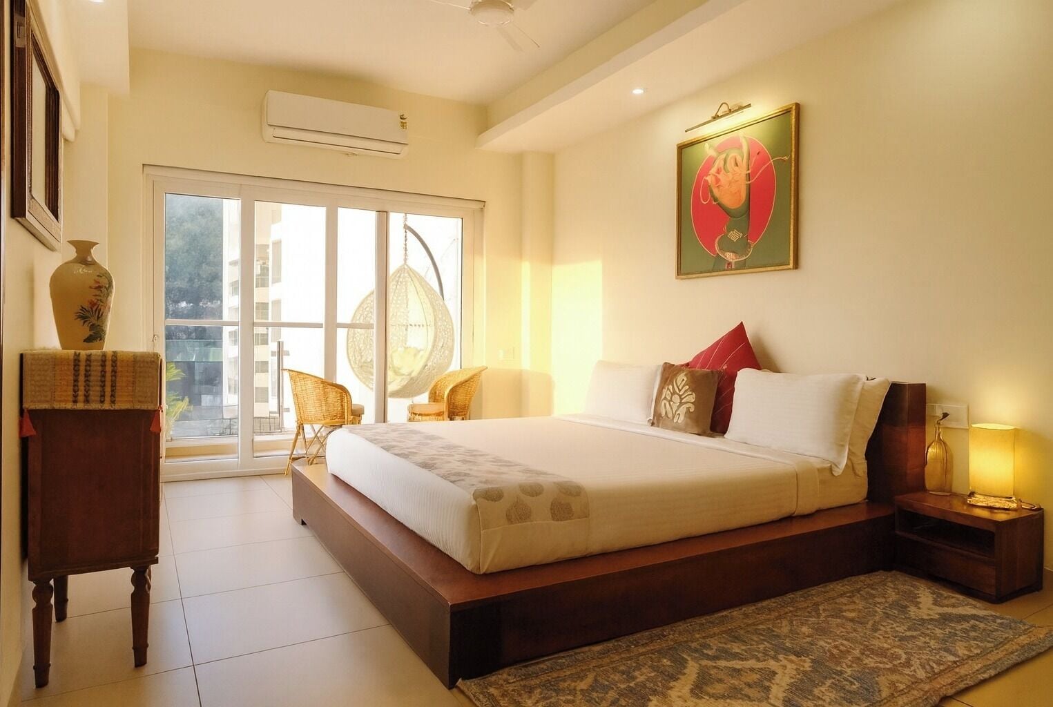 Premium bedding, free WiFi, bed sheets