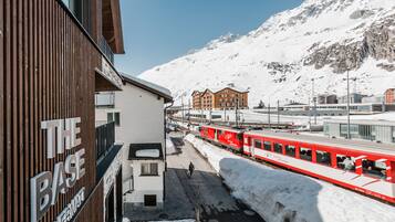 Overnatningsstedets facade