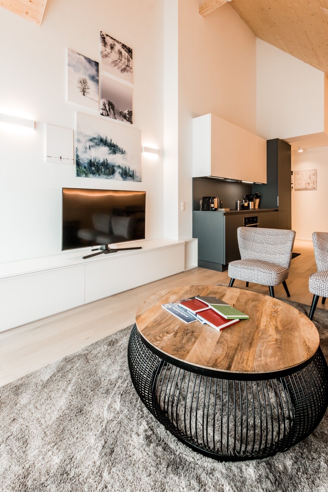 Penthouse | Woonruimte | Een flatscreentelevisie