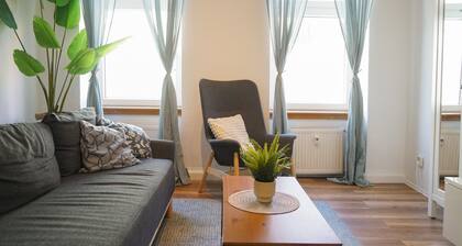 GemĂŒtlich & zentrales Apartment mit guter Verkehrsanbindung