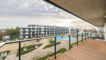 Apartment (8B/29 River & SPA) | Blick vom Balkon
