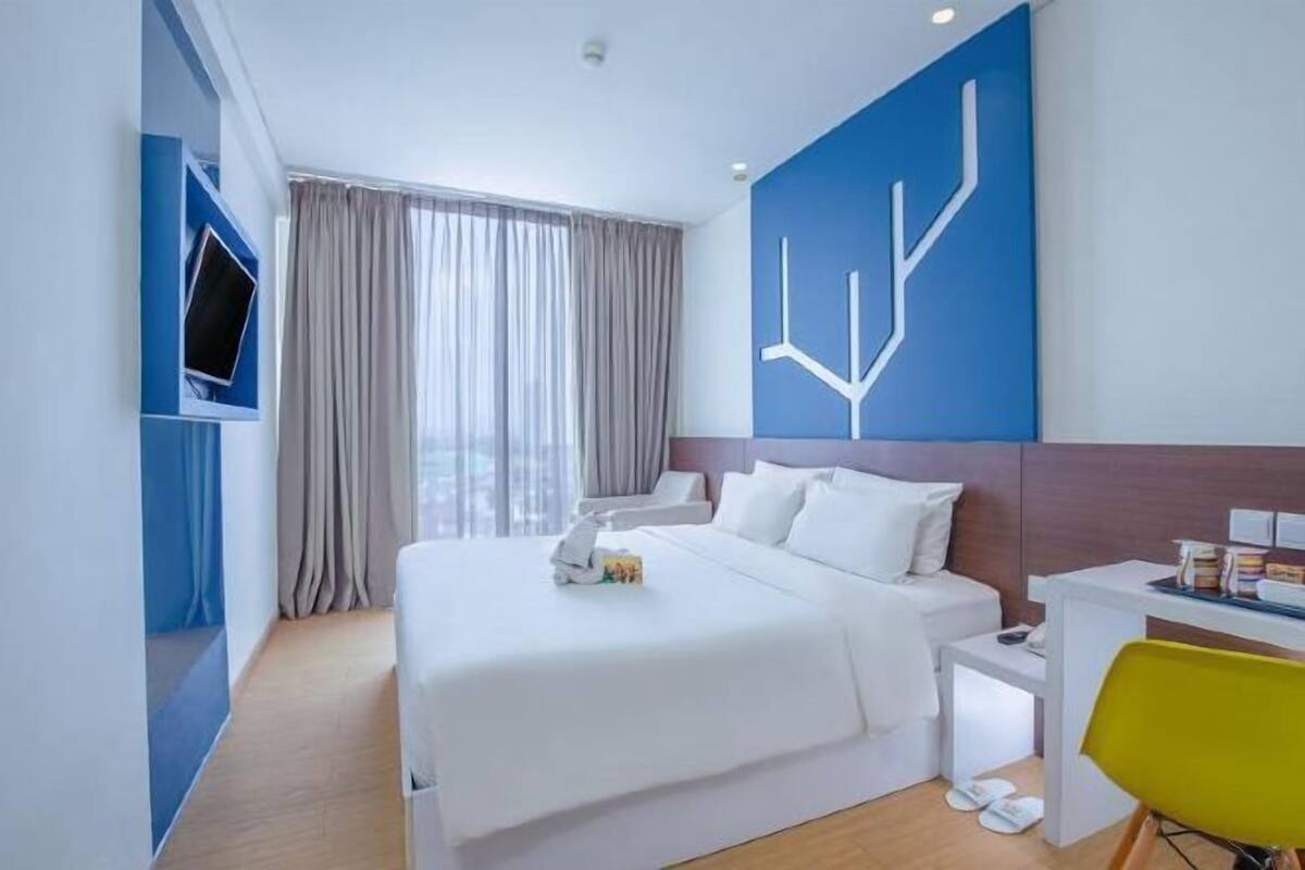 1 chambre, literie fournie