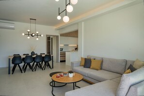 TV connectée, cheminée, lecteur de DVD