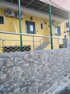 Fassade der Unterkunft