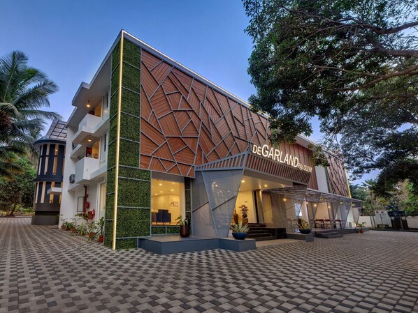 Fassade der Unterkunft