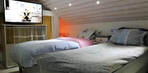 Premium bedding, individually decorated, individually furnished, desk