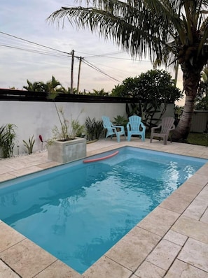 Outdoor pool - La villa kzaline (Petite Île)