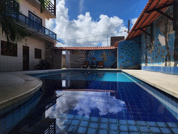Outdoor pool - Pousada Sol da Manhã (Maragogi)