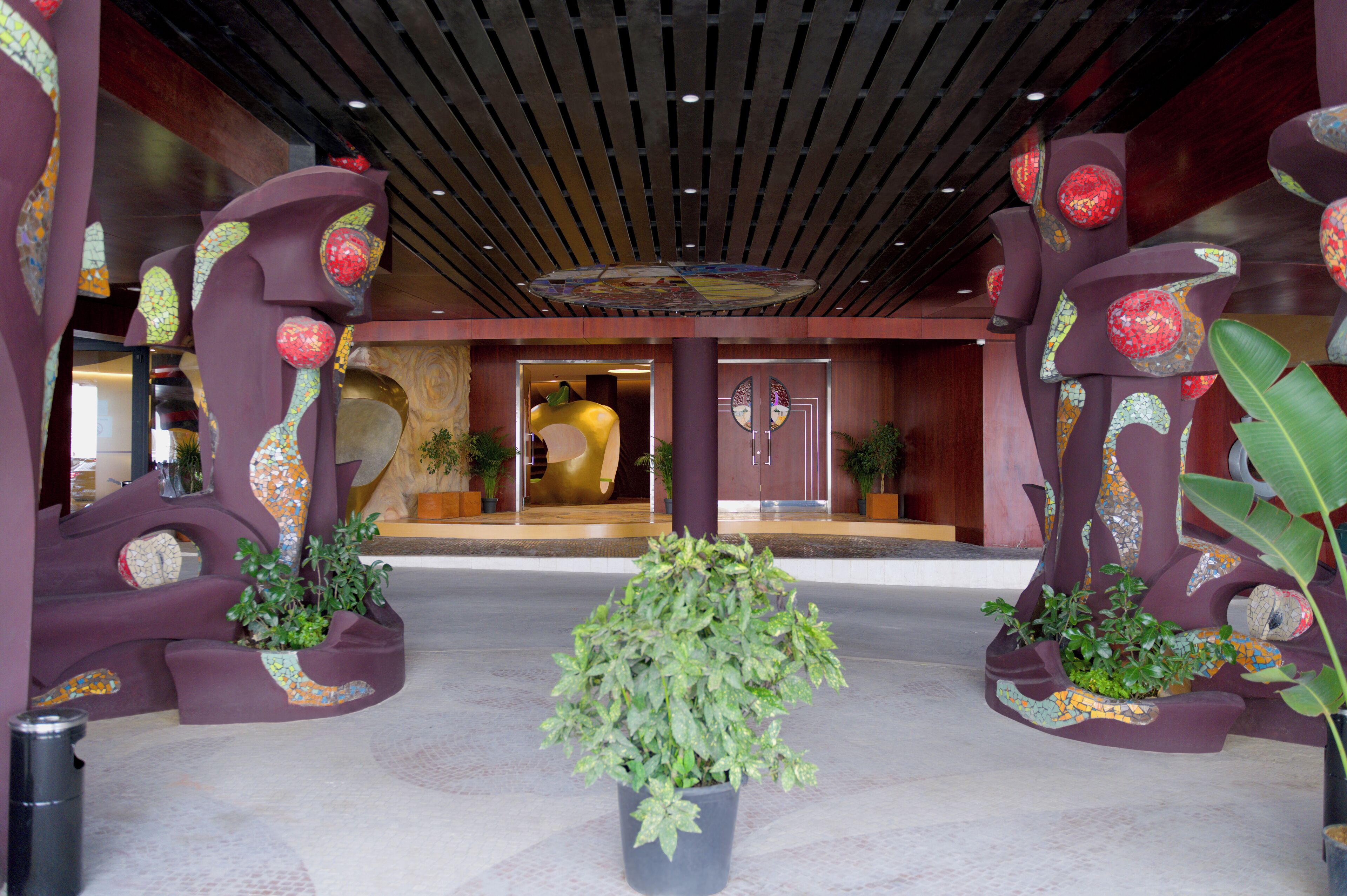 Entrada al alojamiento