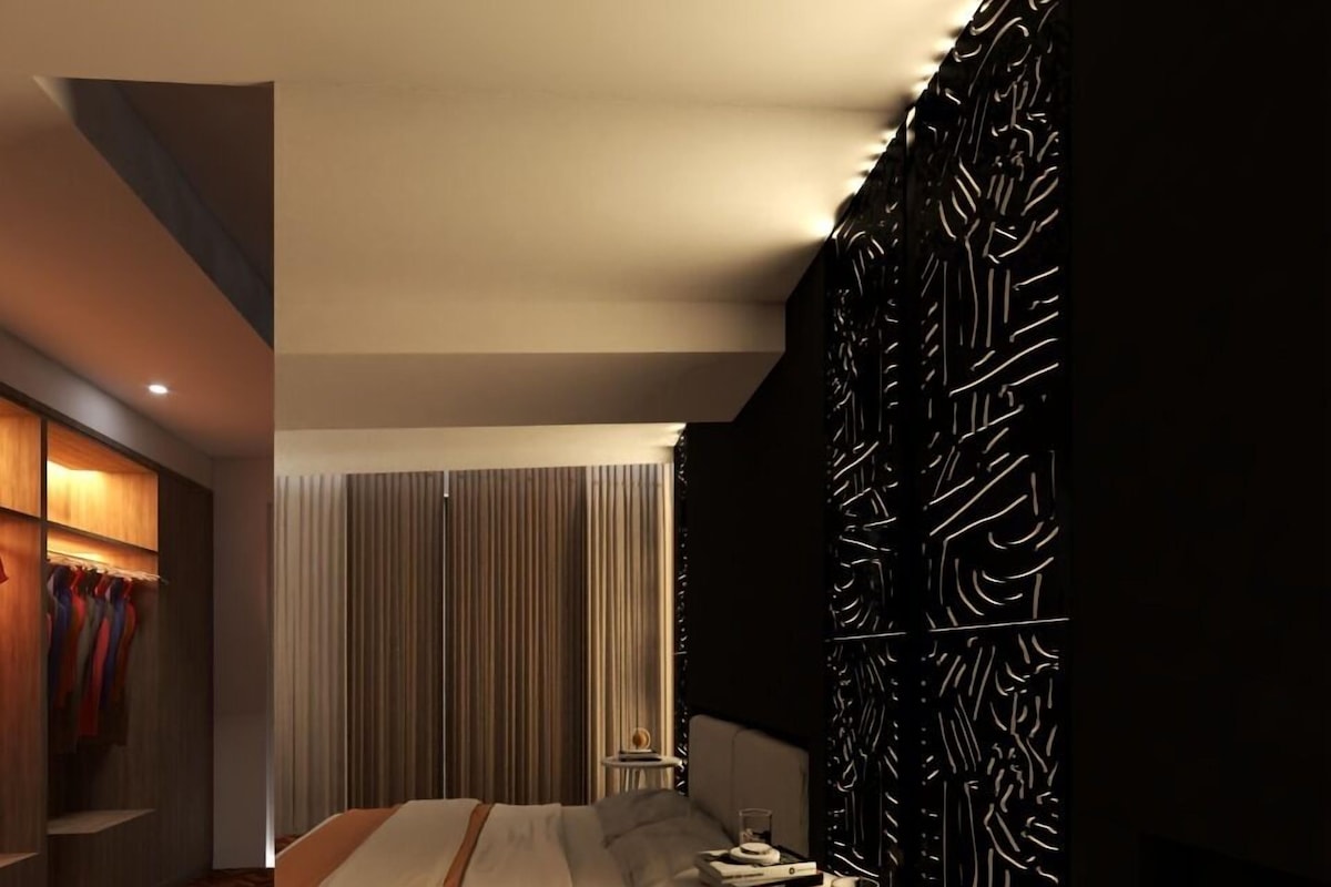 Memory foam-senger, minibar, lydisolert og wi-fi (inkludert)