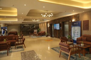 Sala de estar en el lobby