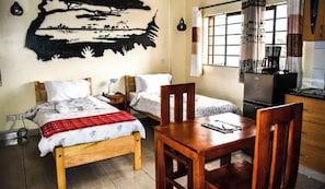 1 bedroom, WiFi, bed sheets