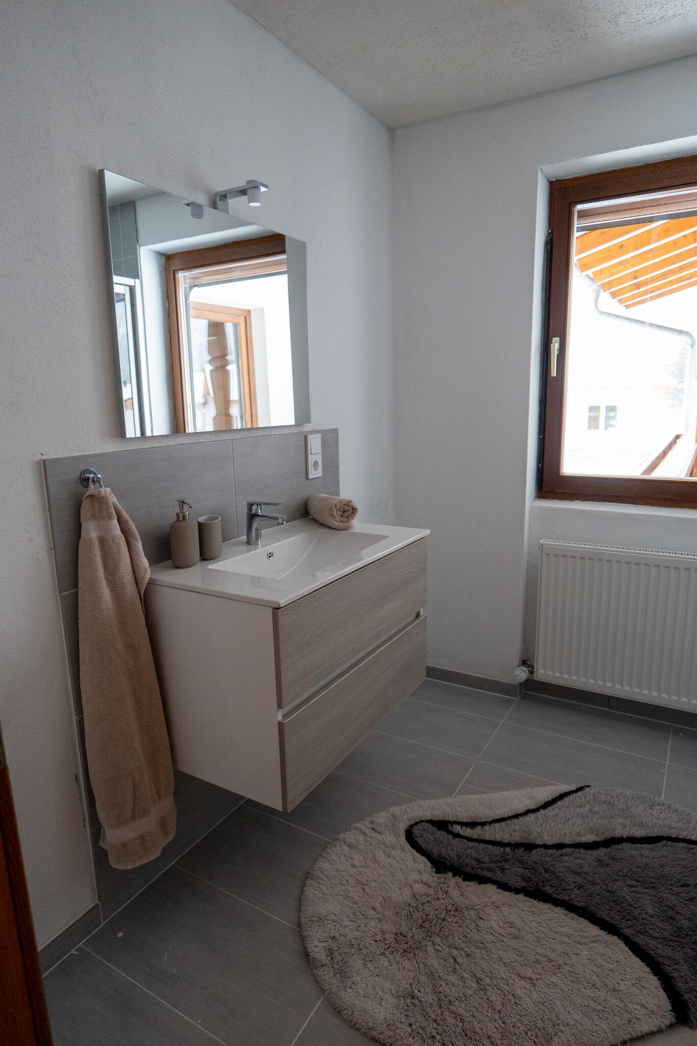 Dusche, Handtücher, Seife