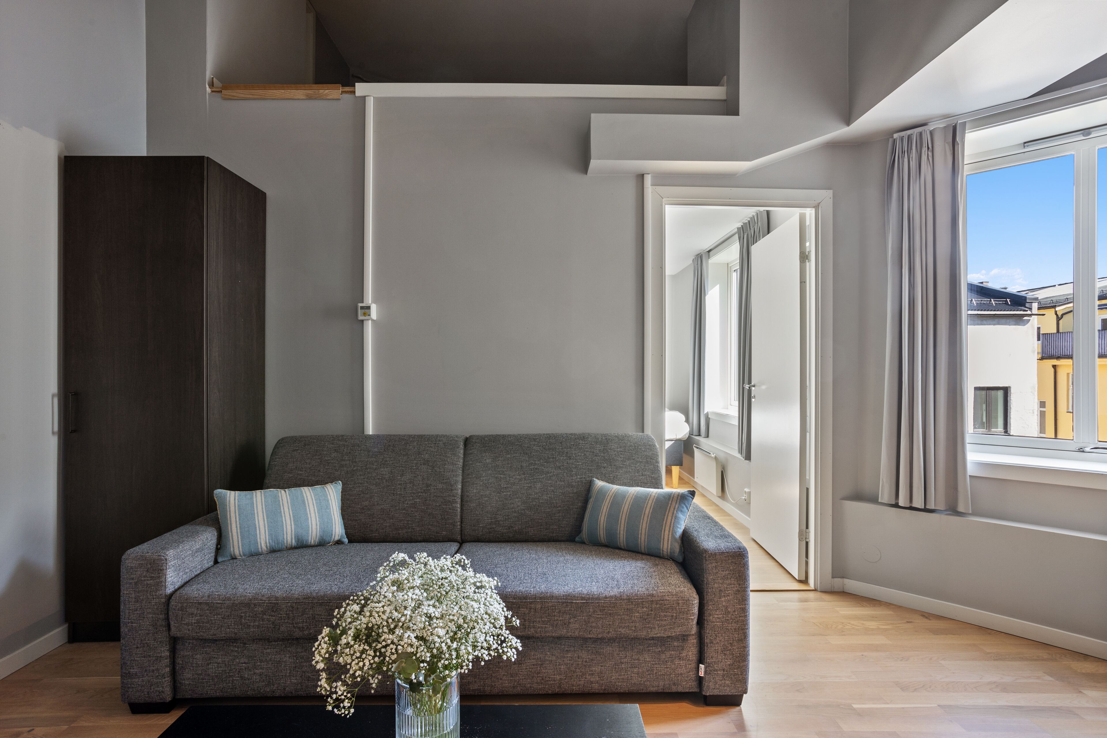 Apartamento básico | Zona de estar