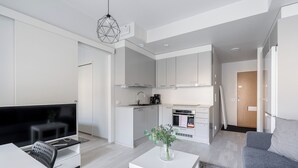 Premium Apartment | Living area - 2ndhomes Pikku Aleksi Apartment (Tampere)