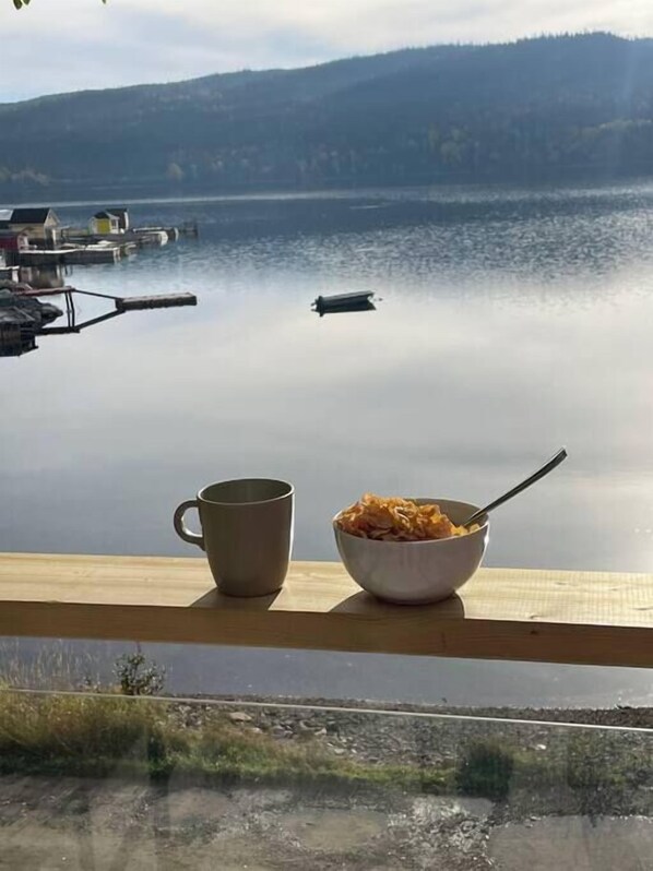 Vue depuis l’hébergement