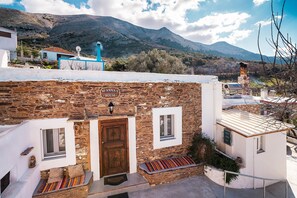 Exterior - Holiday Home 'Mannas House' with Sea View, Wi-Fi and Air Conditioning (Rhodes)