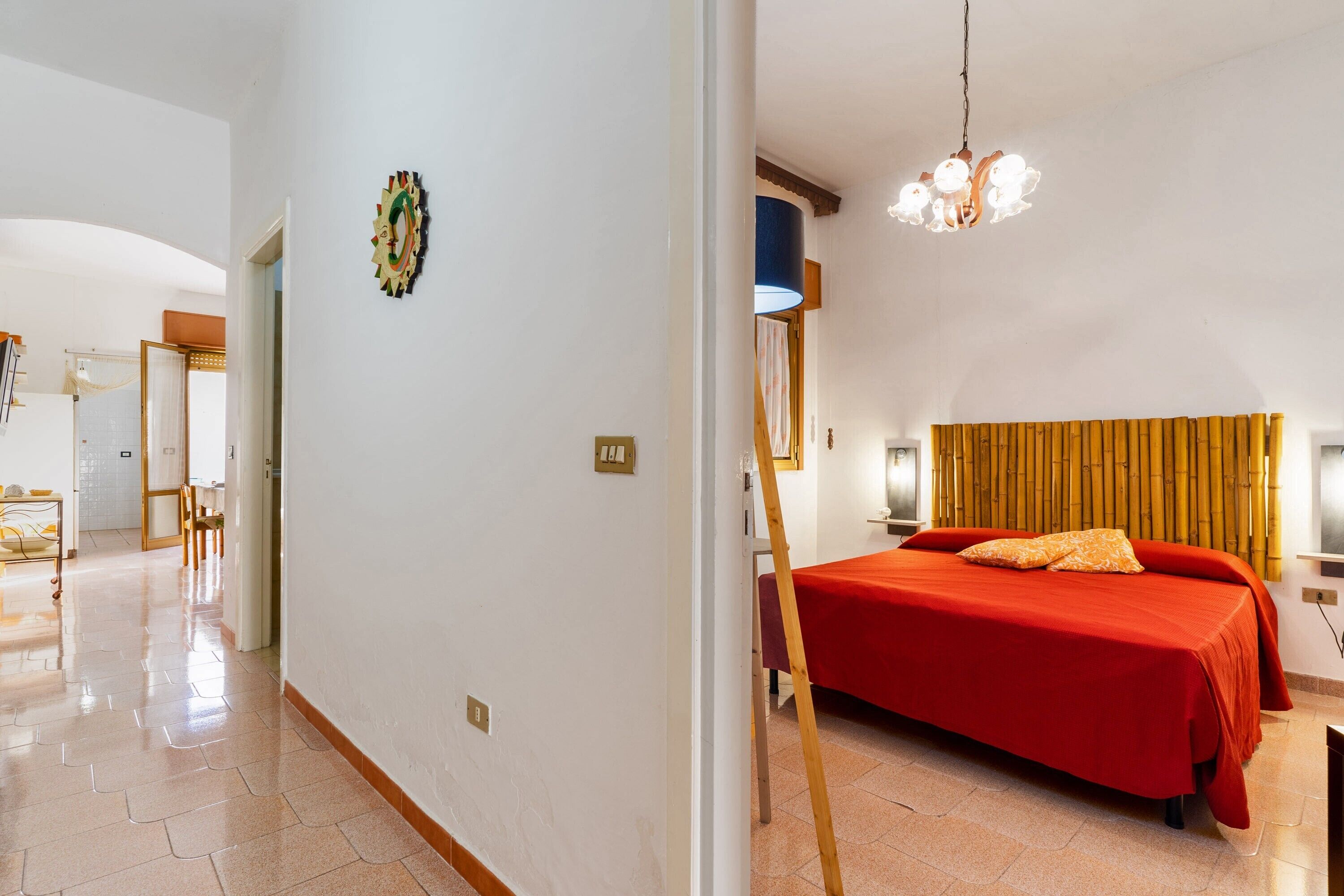 2 bedrooms, bed sheets