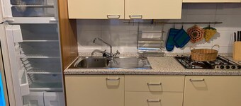 Apartamento "Sulle Piste Da Sci" con vistas a la montaña y jardín compartido