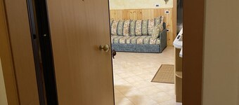 Appartement "Sur les pistes de ski" avec vue sur les montagnes et jardin commun