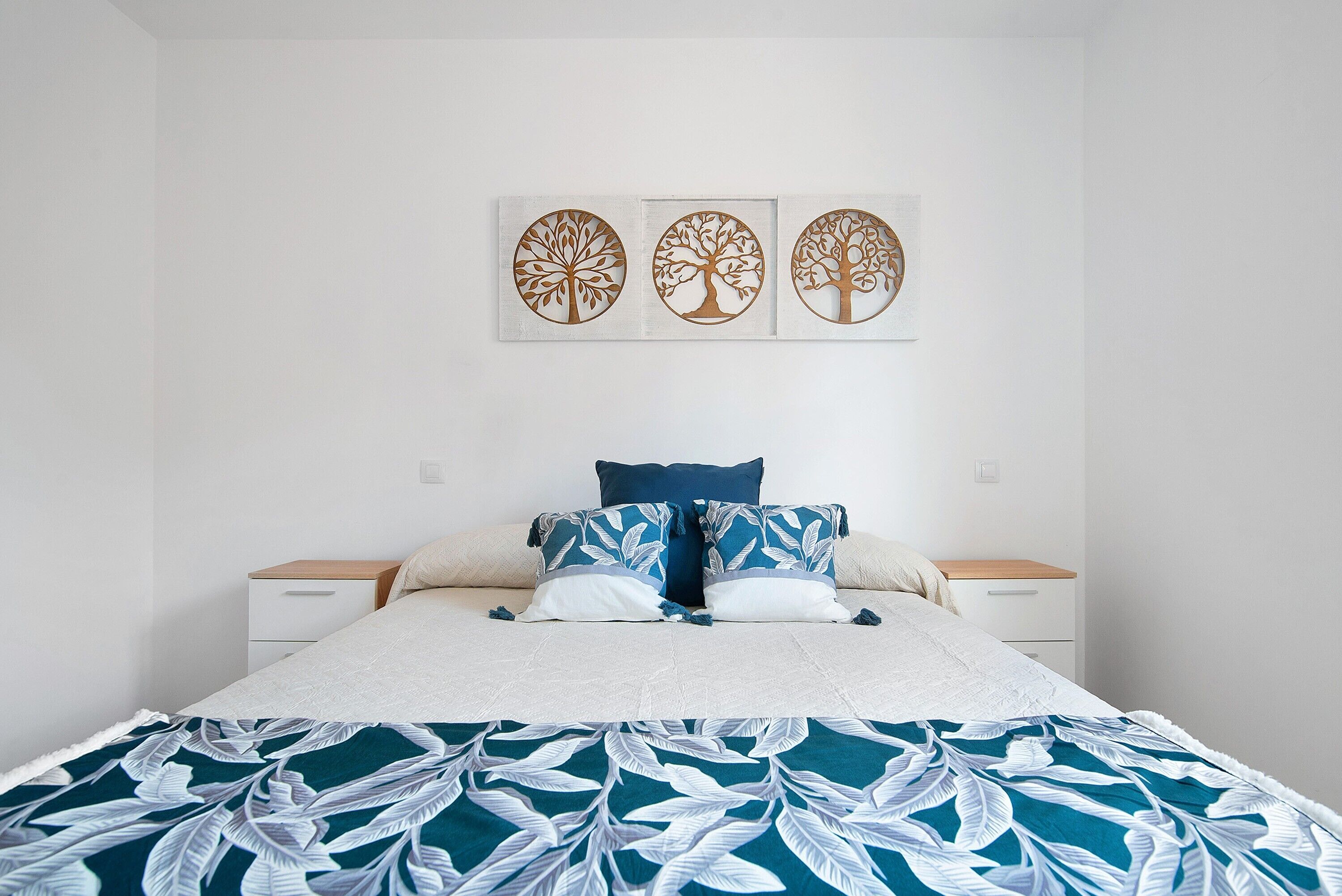 2 habitaciones, tabla de planchar con plancha y wifi gratis 