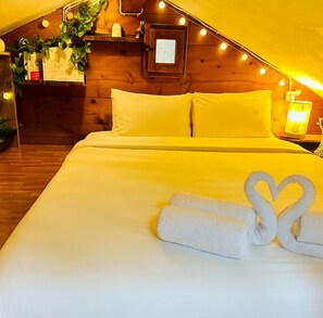 1 soverom og sengetøy