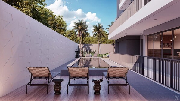 Alberca al aire libre