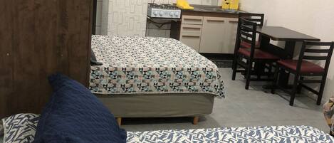 1 bedroom, iron/ironing board, free WiFi, bed sheets