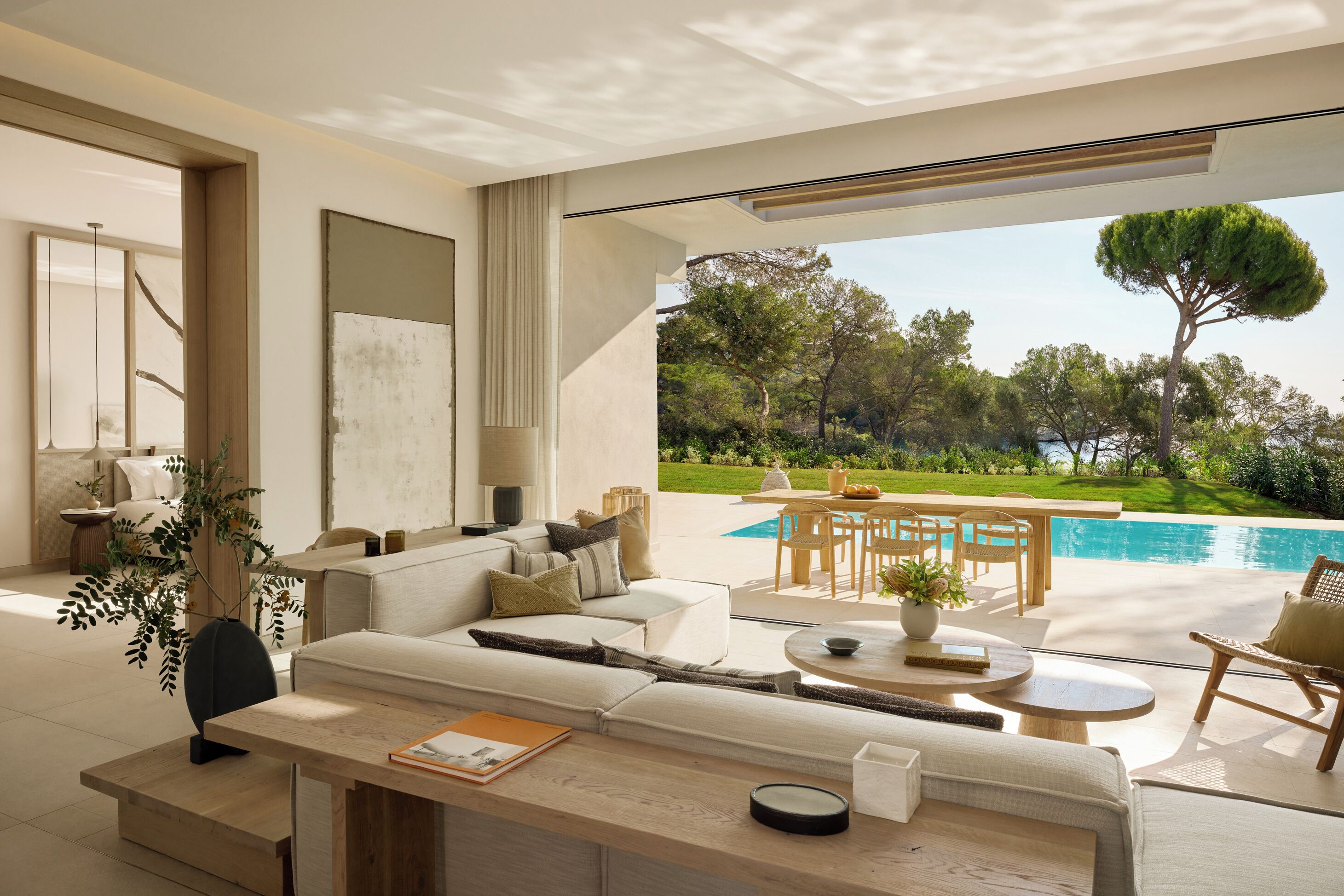Chambre Deluxe, 3 chambres, piscine privée (Residence | Front Coastal View)