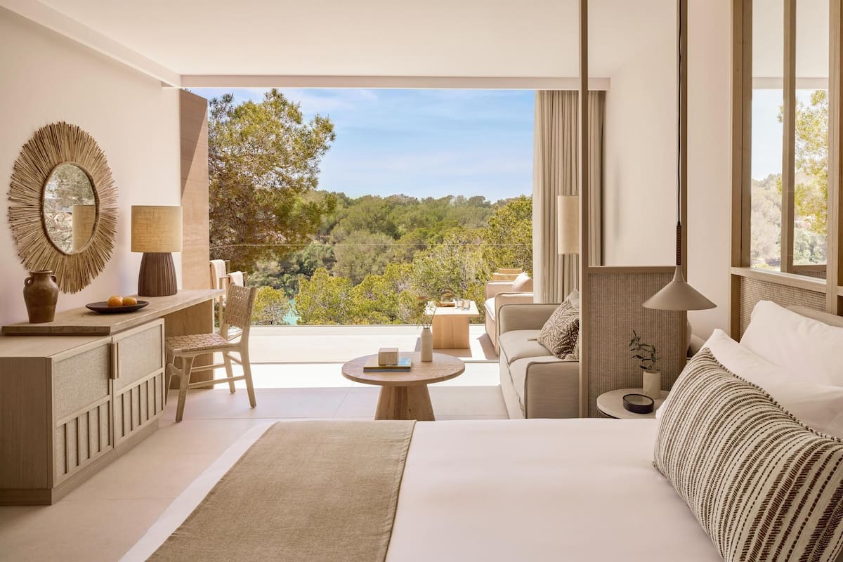 Suite júnior, vistes al jardí | 1 dormitori, minibar i caixa forta a l'habitació