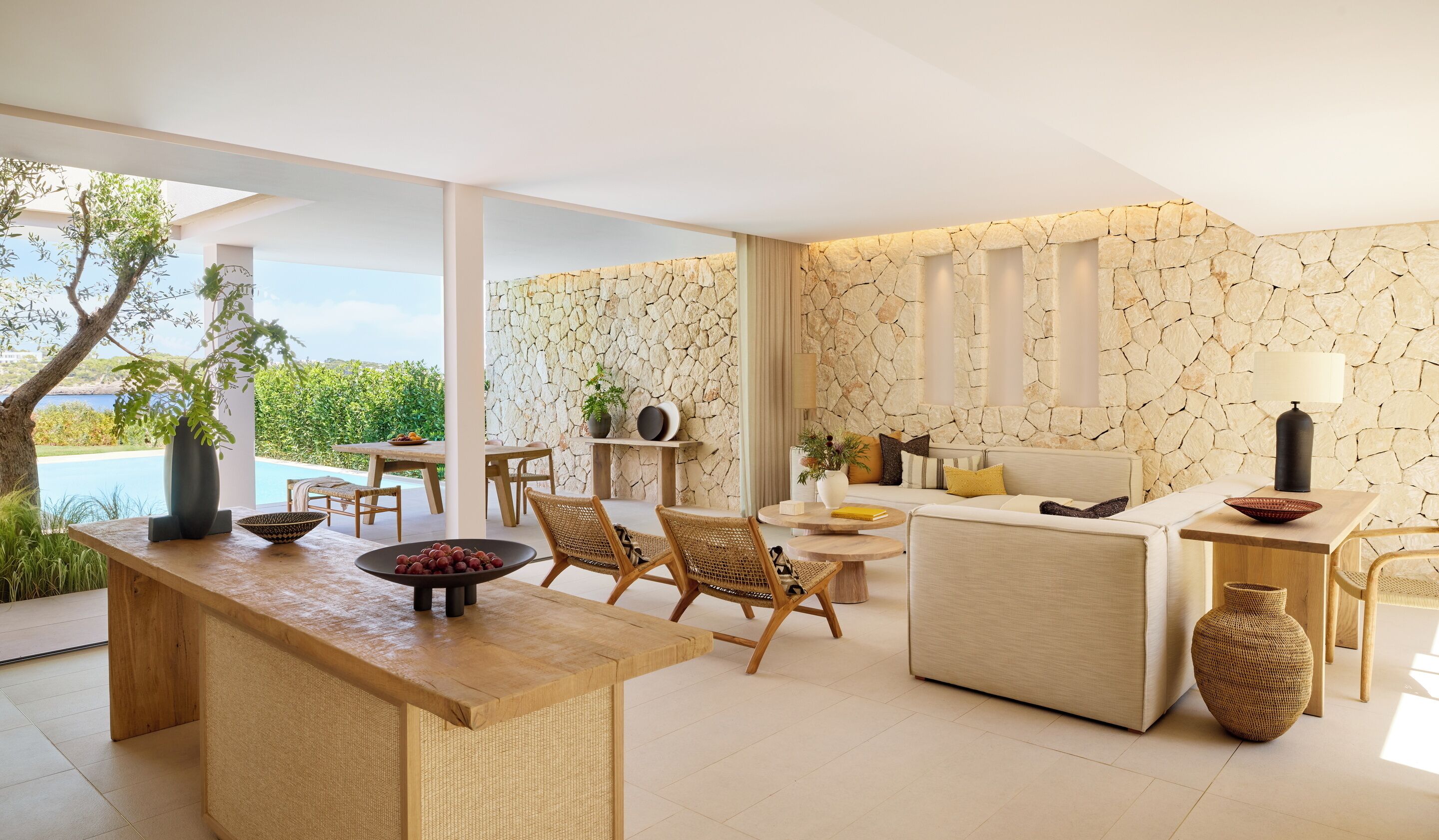 Chambre Deluxe, 2 chambres, piscine privée (Residence | Front Coastal View)