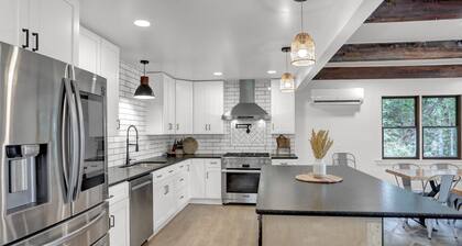 Private, modern home with river view, on 48 acres