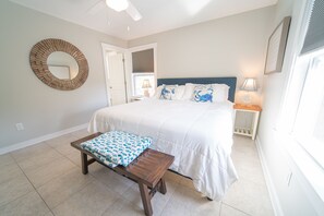 3 bedrooms, iron/ironing board, travel cot, WiFi