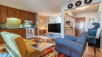 Smart-tv en een stereo